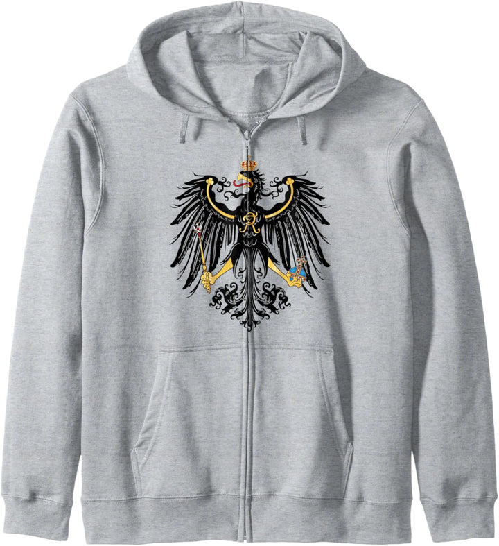 Königreich Preussen Adler - Ostpreussen Wappen - Kaiser Kapuzenjacke