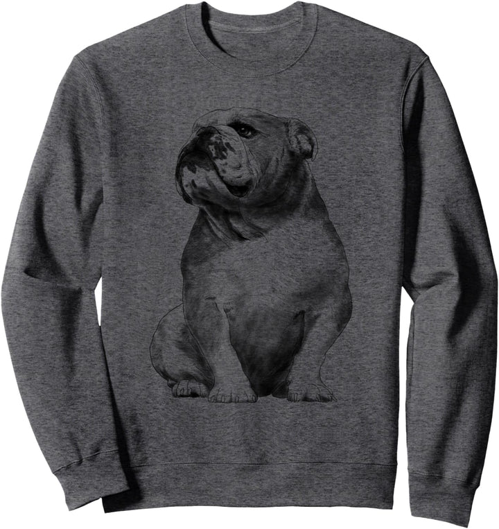 Hund Englische Bulldogge Sweatshirt