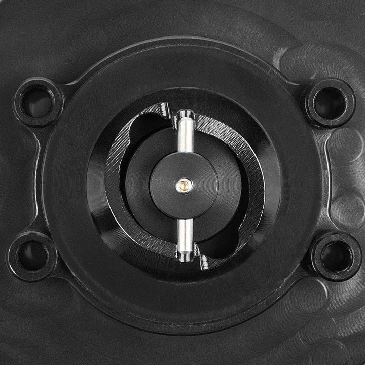 RACEFOXX Tankdeckel Tankverschluss Tank mit Schnellverschluss, schwarz, für BMW S1000R RR R9T