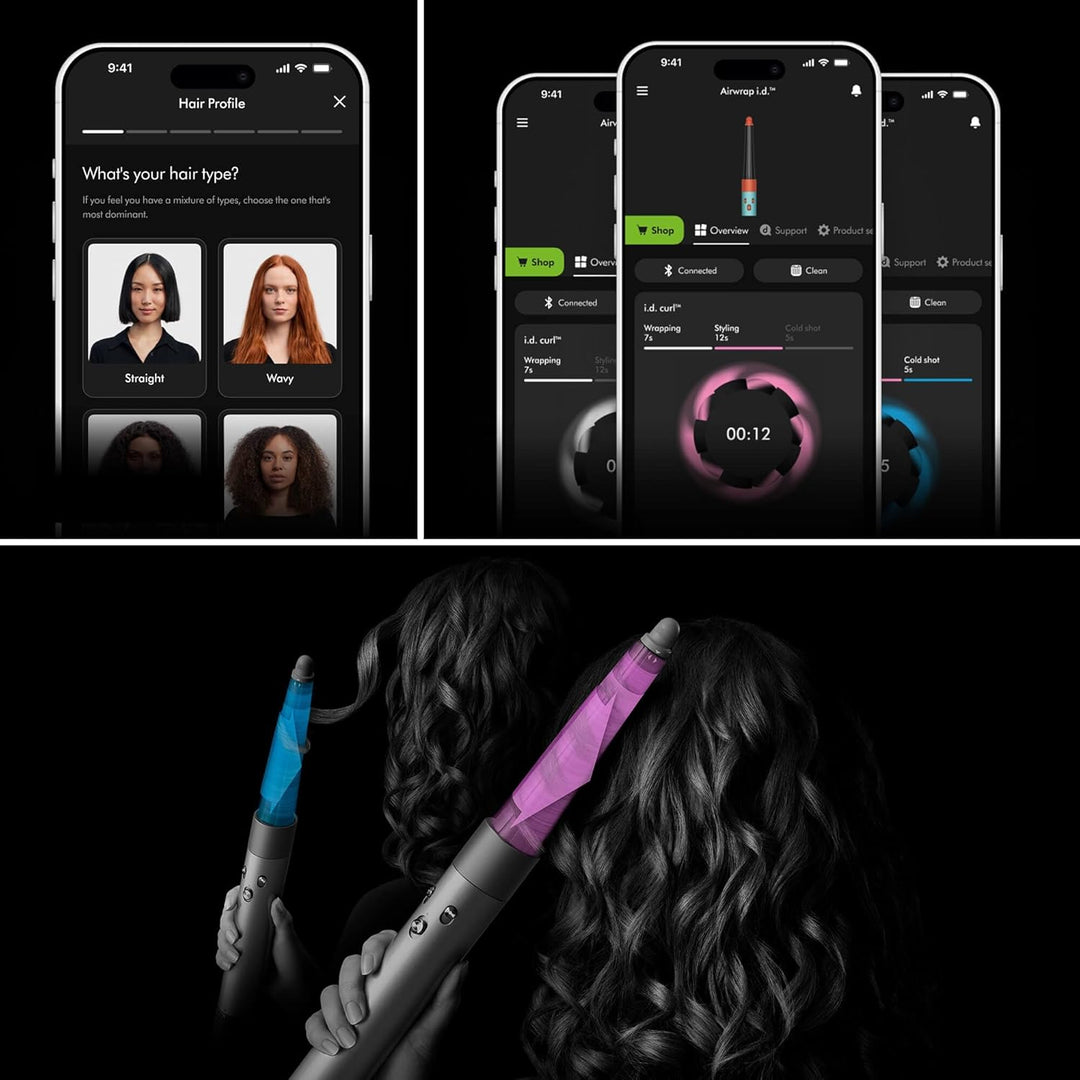 Dyson Airwrap i.d.™ Multi-Haarstyler und -trockner Curly+Coily (Ceramic Patina/Topaz), Curly+Coily (