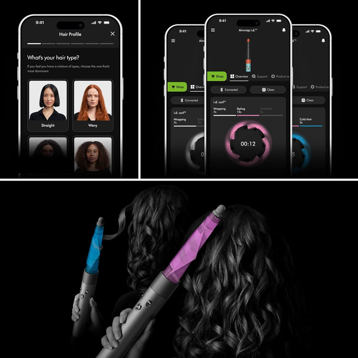 Dyson Airwrap i.d.™ Multi-Haarstyler und -trockner Curly+Coily (Ceramic Patina/Topaz), Curly+Coily (