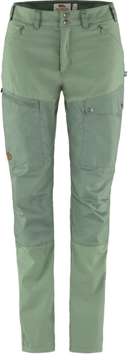 Fjällräven Damen Abisko Midsummer TRS W Short Hose 34 Grün (Jade Green-patina Green), 34 Grün (Jade