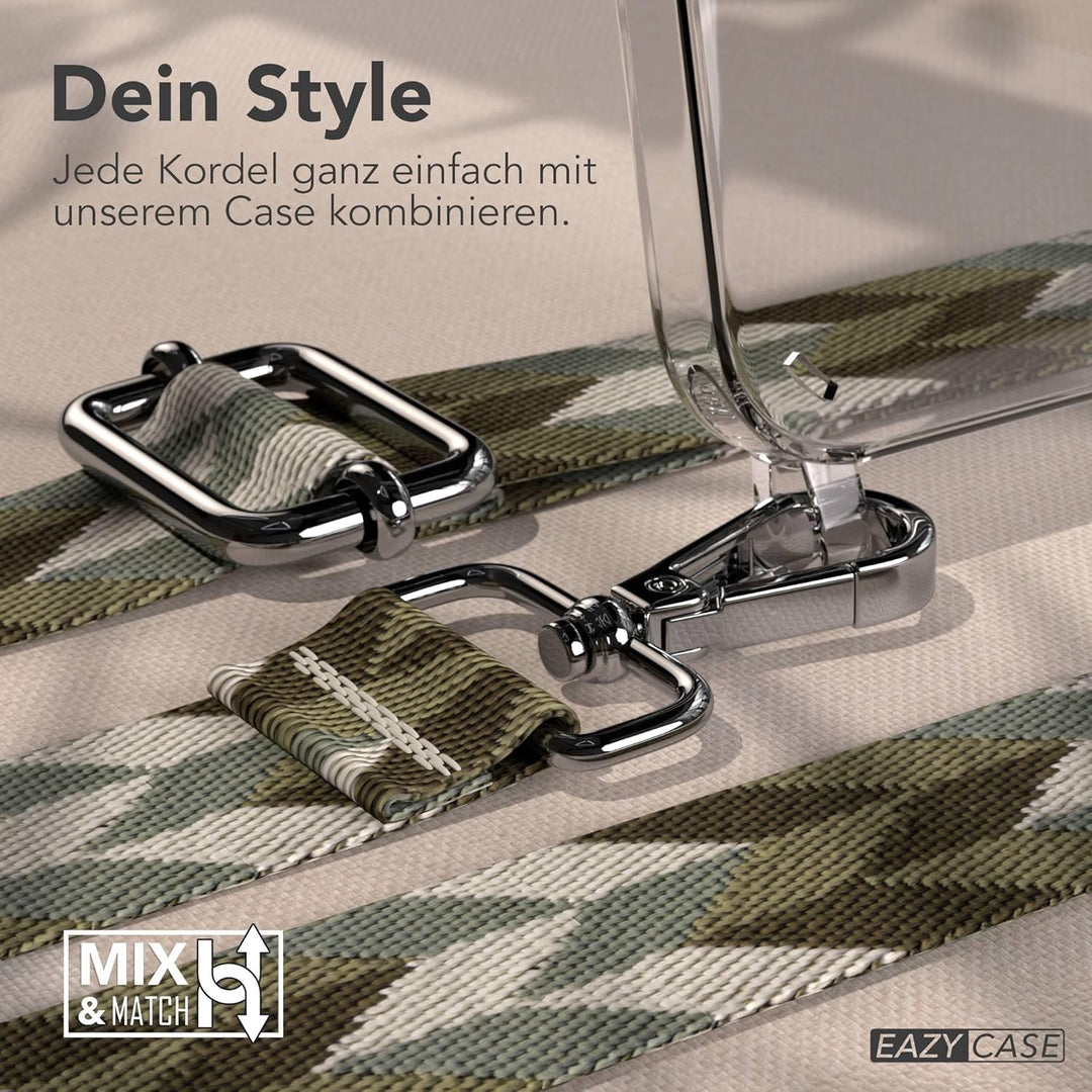EAZY CASE Handykette - Verstellbares Taschenband kompatibel mit iPhone 17e, Schulterriemen, Handykor