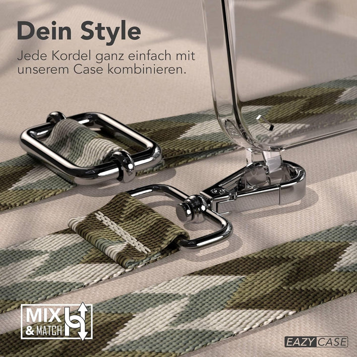 EAZY CASE Handykette - Verstellbares Taschenband kompatibel mit iPhone 17e, Schulterriemen, Handykor