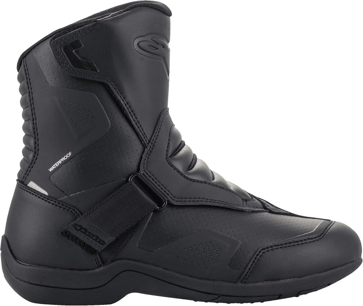 Alpinestars Ridge V2 Wasserdichte Motorradstiefel 43 EU Schwarz, 43 EU Schwarz