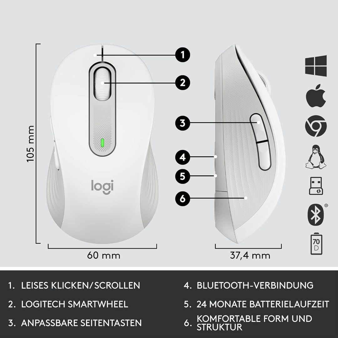 Logitech MK650 for Business OFFWHITEUS, 920-011032