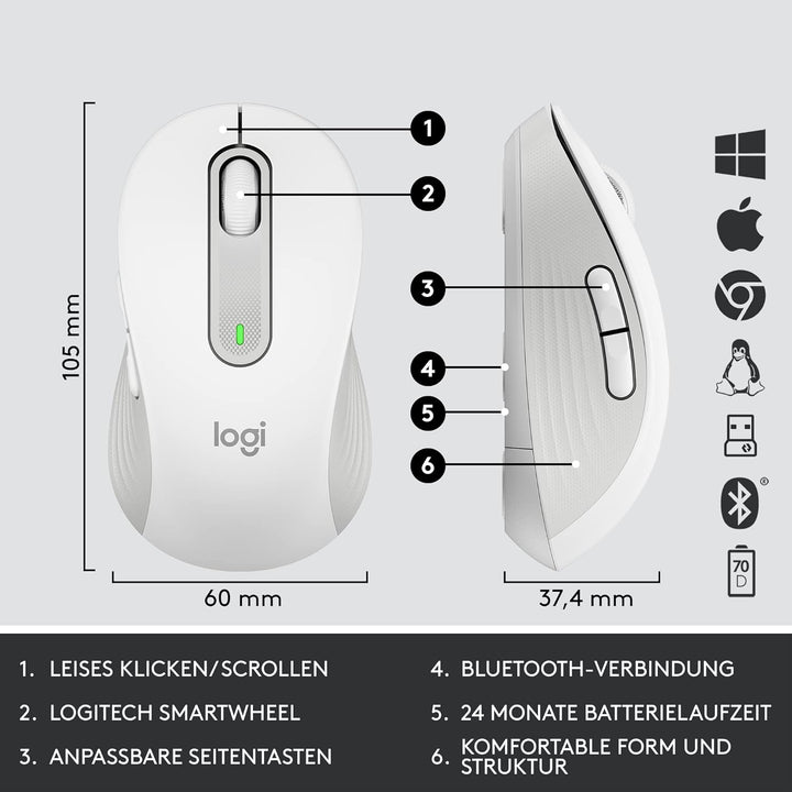 Logitech MK650 for Business OFFWHITEUS, 920-011032