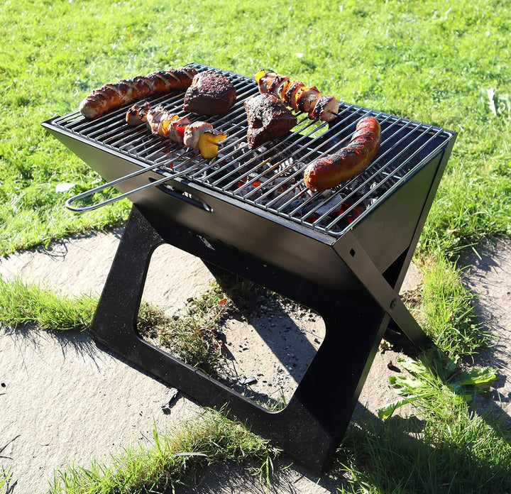 Origin Outdoors Unisex – Erwachsene BBQ Klappgrill, Mehrfarbig, One Size
