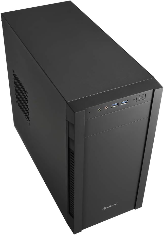 Sharkoon S1000 micro ATX Gehäuse, schwarz