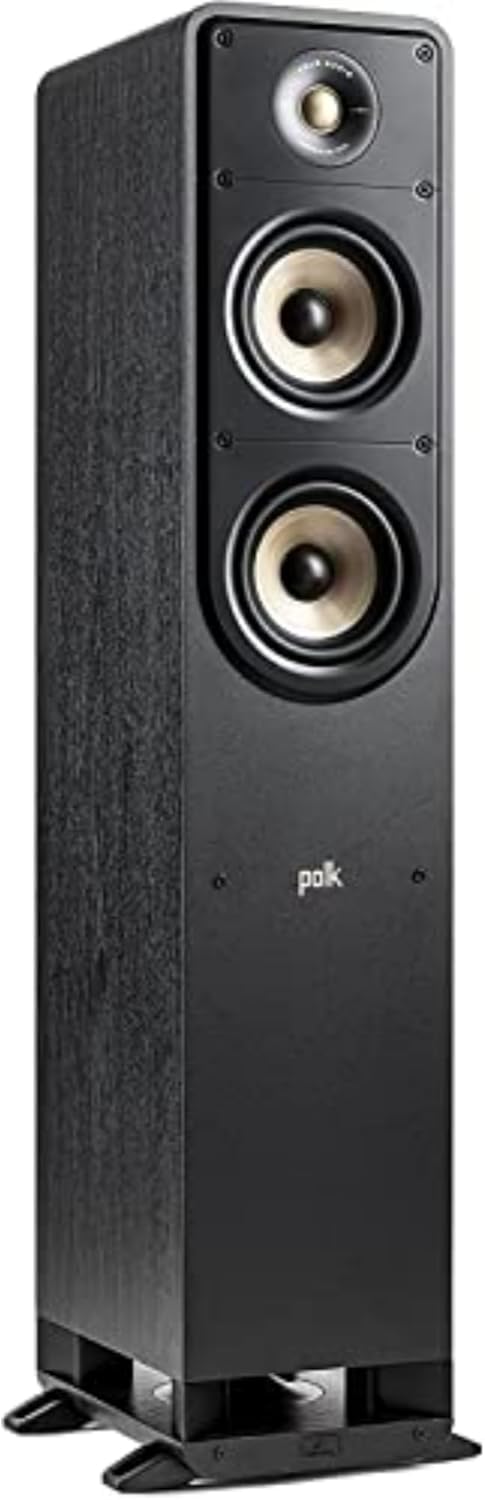 Polk Audio Signature Elite ES35 Centerlautsprecher, schlanker, hochauflösender Center Lautsprecher,