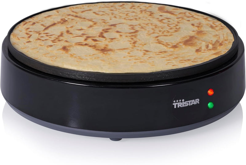 Tristar Crêpe-Maker - 30 cm - 1200 W - Schnelles Aufheizen - Antihaftbeschichtung - 10 Heizstufen -