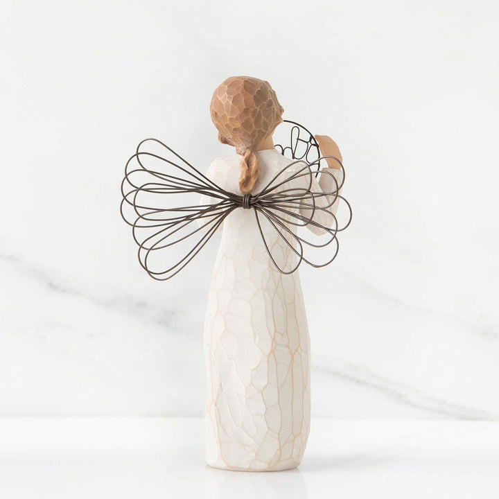Willow Tree 26166 Figur Engel des Nur für Dich, 3,8 x 3,8 x 14 cm, Natur Höhe: 14 cm