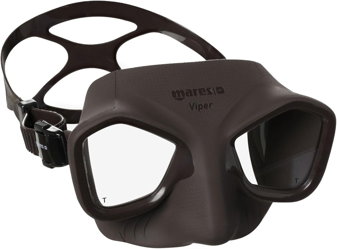 Mares Mask Viper Taucherbrille Einheitsgrösse Braun Schwarz, Einheitsgrösse Braun Schwarz