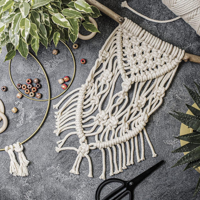 myboshi Makramee-Garn, geflochten 4mm, Made in Germany, Naturgarn, das Kreativgarn für orientalische