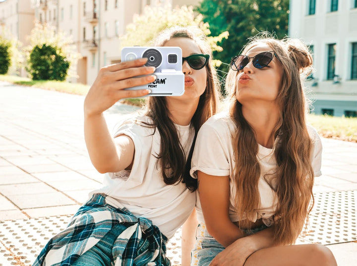 Lexibook, StarCAM Print HD, Kamera mit Sofortdrucker, Foto-, Video-, Selfie-, Musik- und Spielfunkti