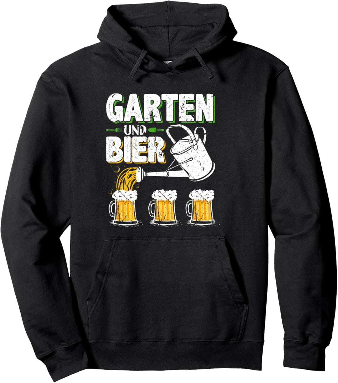 Garten Bier Hobbygärtner Spruch Lustig Gärtner Pullover Hoodie