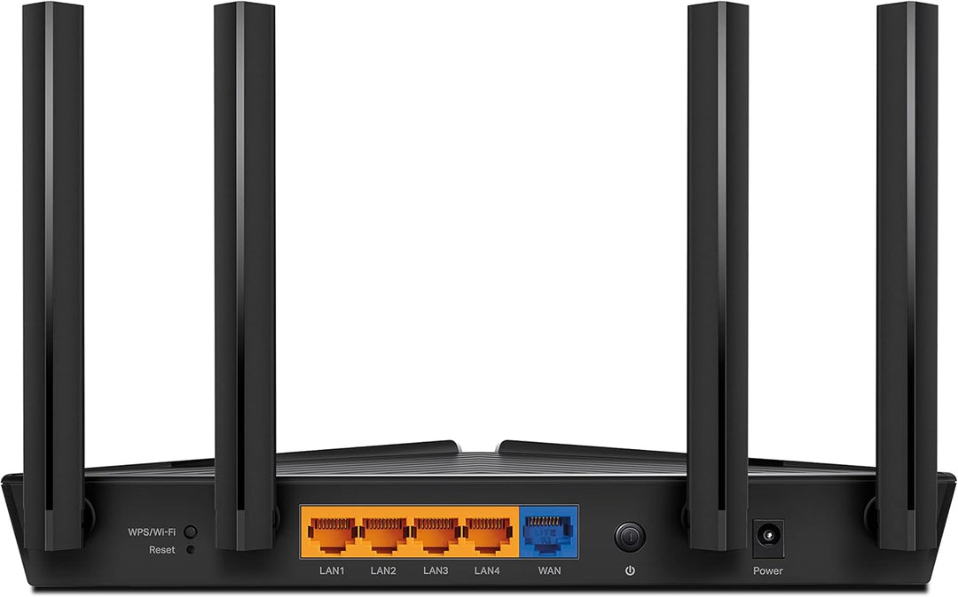 TP-Link Archer AX53 Wi-Fi 6 WLAN Router (2402 Mbit/s 5 GHz, 574 Mbit/s 2,4 GHz, 4 × Gigabit LAN-Port