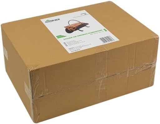 Grindi - Kaminholzregal Kaminholzständer Brennholzregal Holzaufbewahrung - Igi, 48x33x34 - Holzkorb