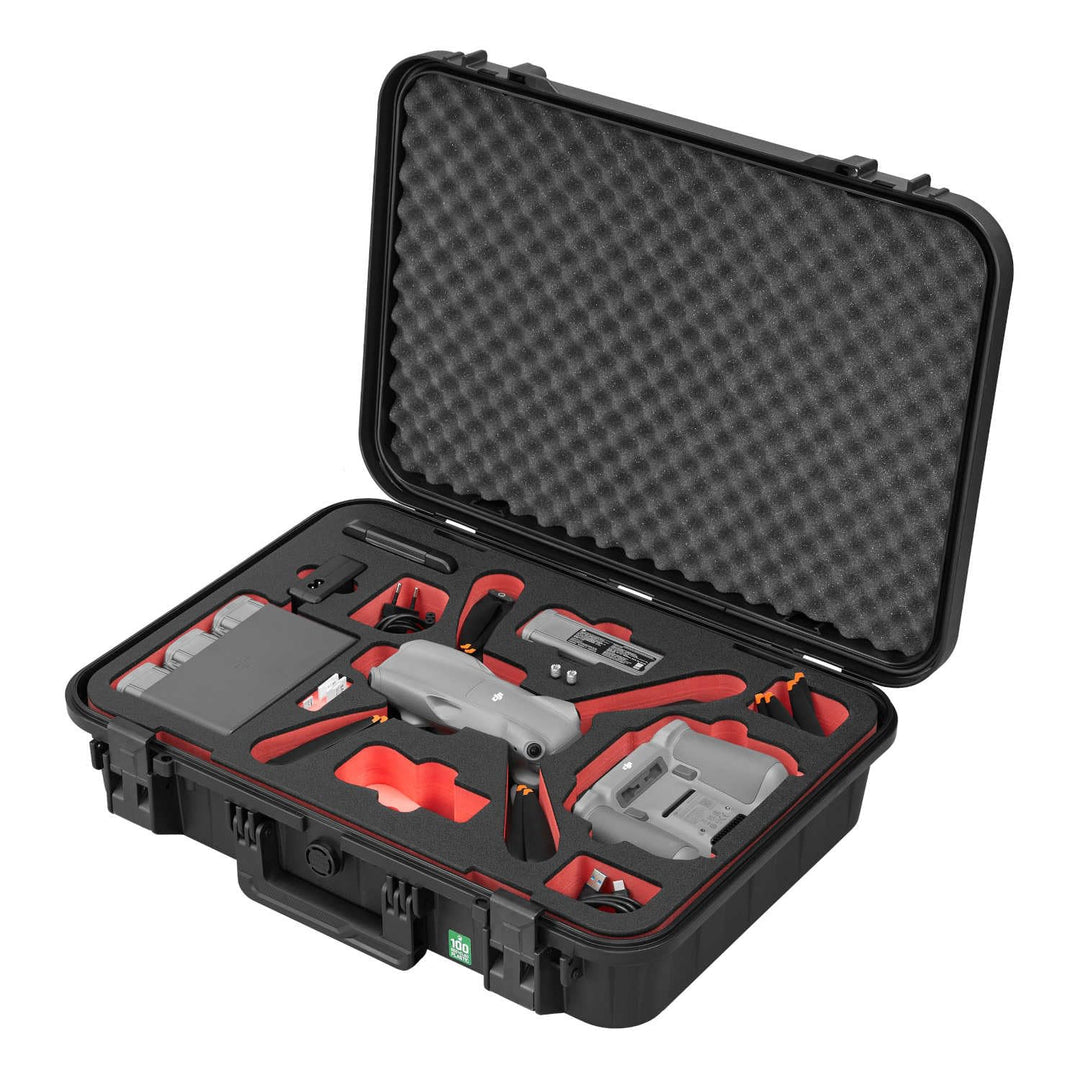 TomCase Drohnenkoffer „Ready to Fly” für DJI Air 3S Fly More Combo, Standard oder DJI RC 2 Controlle
