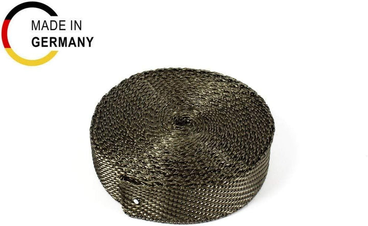 10m lang 30mm breit Titan Hitzeschutzband Fächerkrümmer Auspuff Made in Germany 1016122