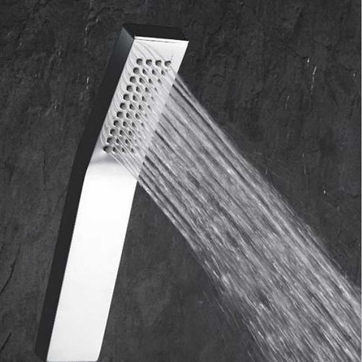 Badewannen-Armatur Serie Sette inkl. Handbrause, Wandhalter und Duschschlauch Einhebelmischer Wanne