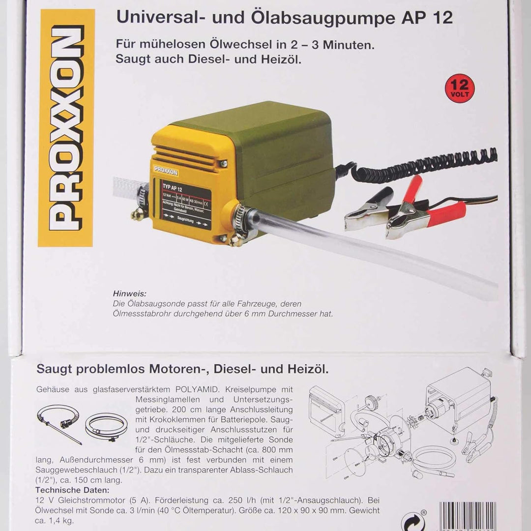Proxxon 25262 Ölablaufpumpe