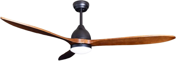 Eclipse Deckenventilator mit Beleuchtung, Leise mit 6 Windstufen, App und Fernbedienung, Sommer und