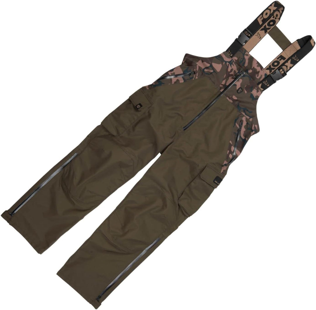 Fox Aquos Tri-Layer Salopettes - Regenhose Latzhose S Grün, S Grün