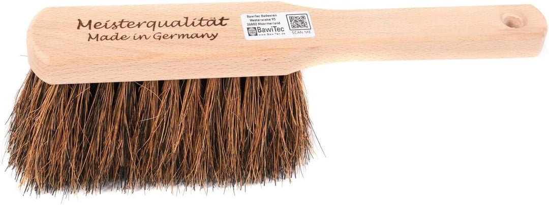 BawiTec 2 Stück Handwerker Kehrgarnitur Meisterqualität FaserMix Kehrblech-Set und Handfeger Kehrsch