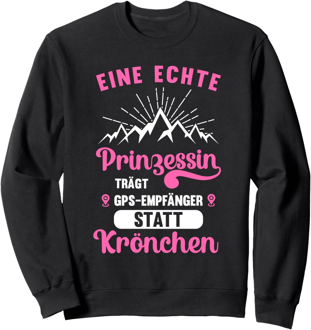 Geocaching GPS Abenteuer Schatzsuche Geschenk Sweatshirt