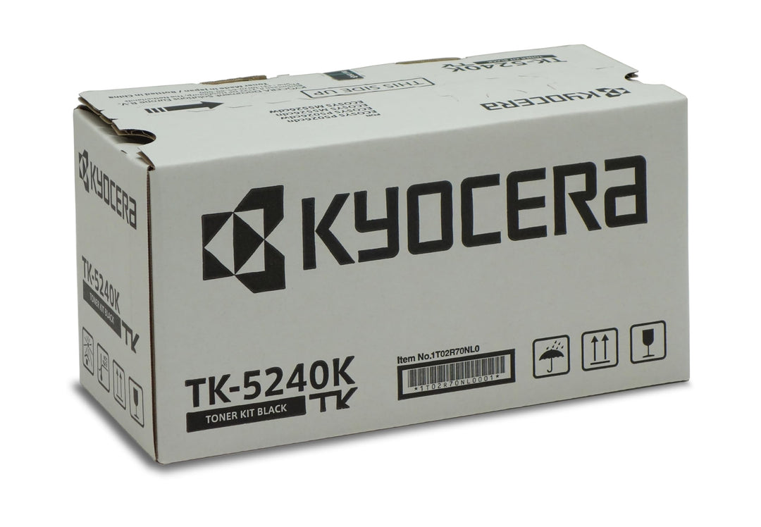 Kyocera TK-5240K Toner Schwarz, Original Tonerkartusche 1T02R70NL0. Kompatibel für ECOSYS M5526cdn,
