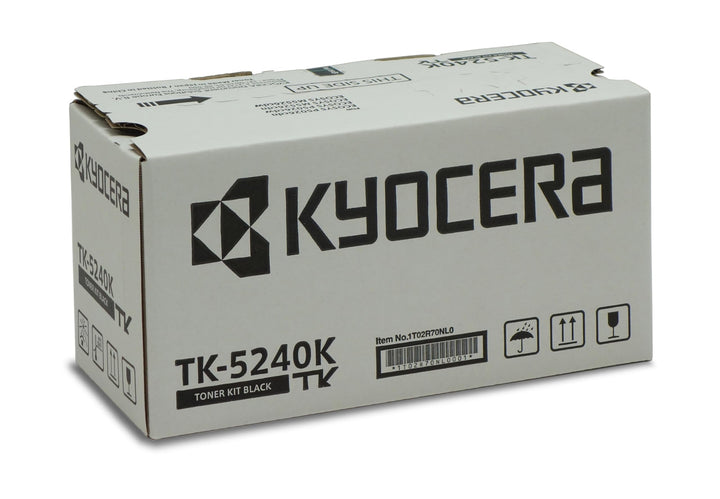Kyocera TK-5240K Toner Schwarz, Original Tonerkartusche 1T02R70NL0. Kompatibel für ECOSYS M5526cdn,