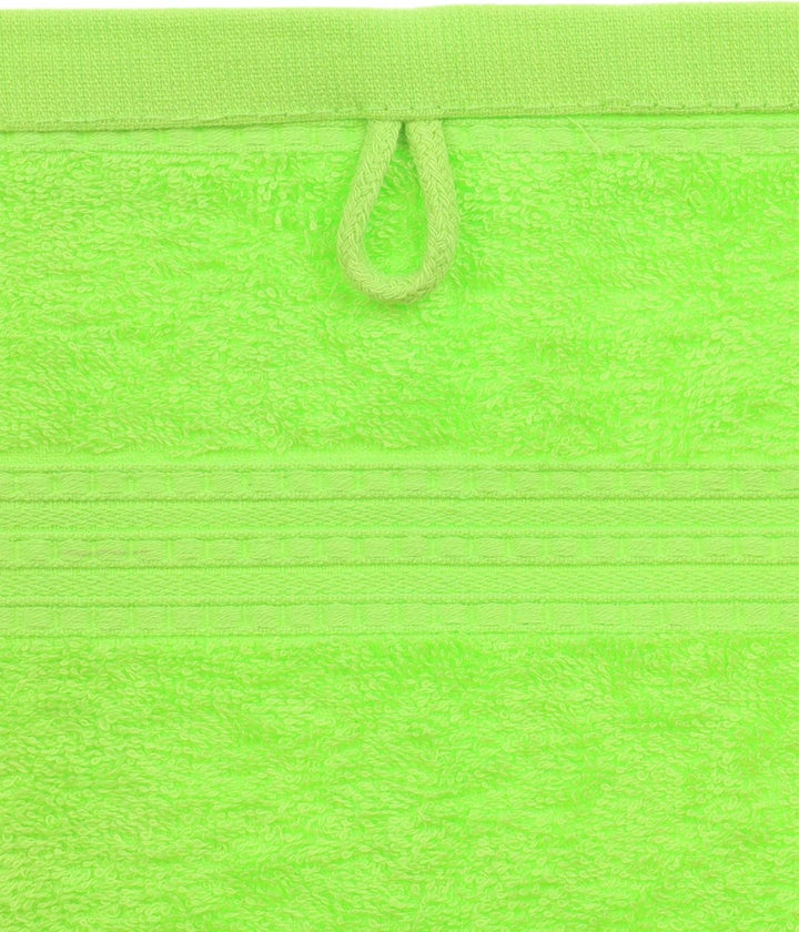 Julie Julsen Bio Duschtuch-Set 4 TLG. 2 Dusch- 2 Handtücher Apfelgrün 100% Baumwolle Frotte 550g/m²