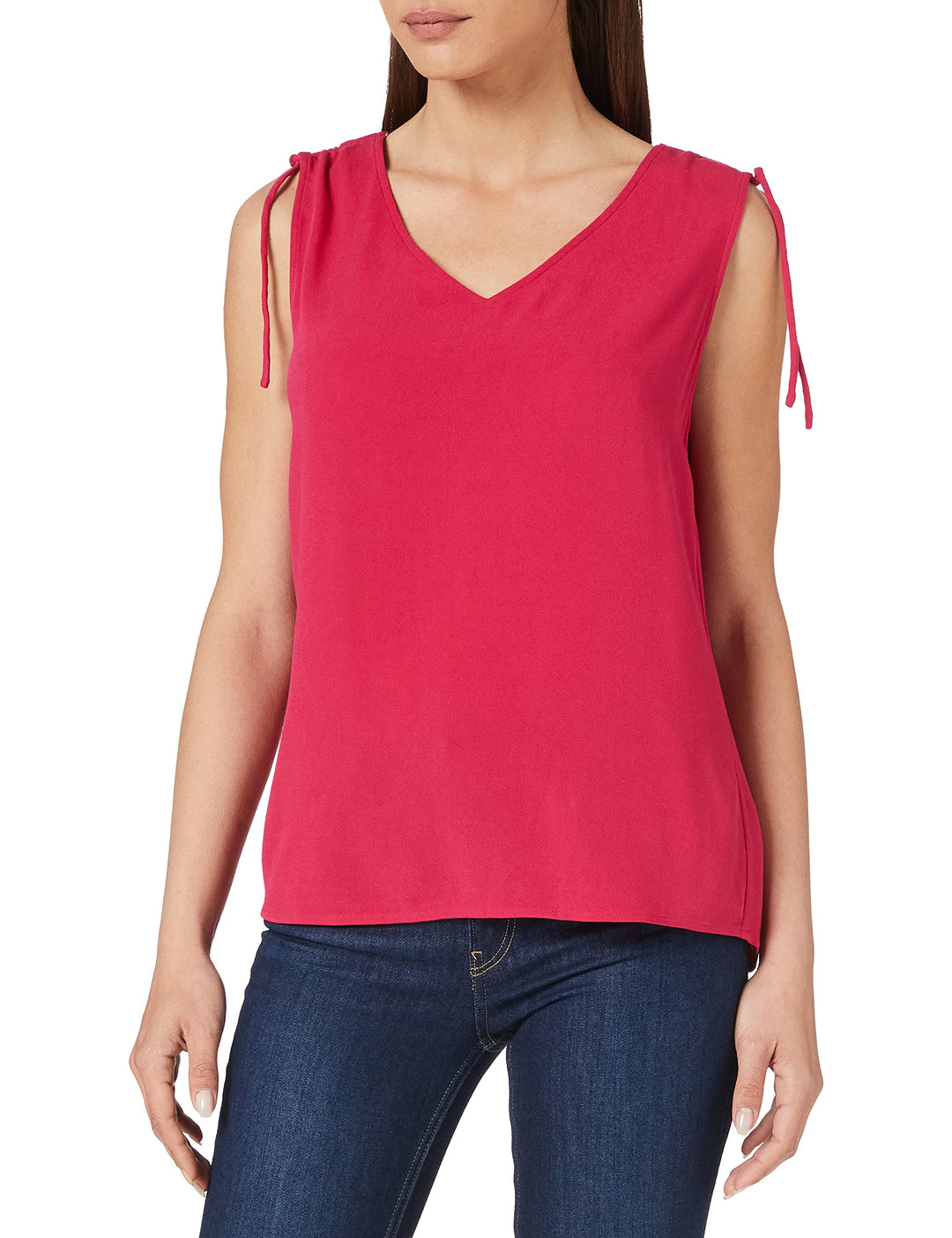 Comma Damen Bluse 40 4476 Pink, 40 4476 Pink