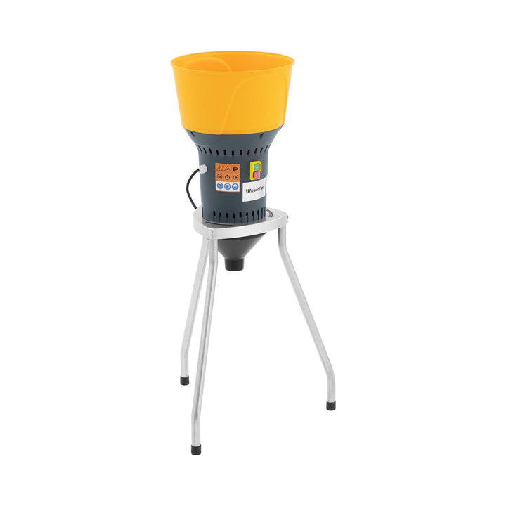 WIE-FC-60B Getreidemühle elektrisch 60 L 400 kg/h 1300 W mit Untergestell Getreidemühle Schrotmühle