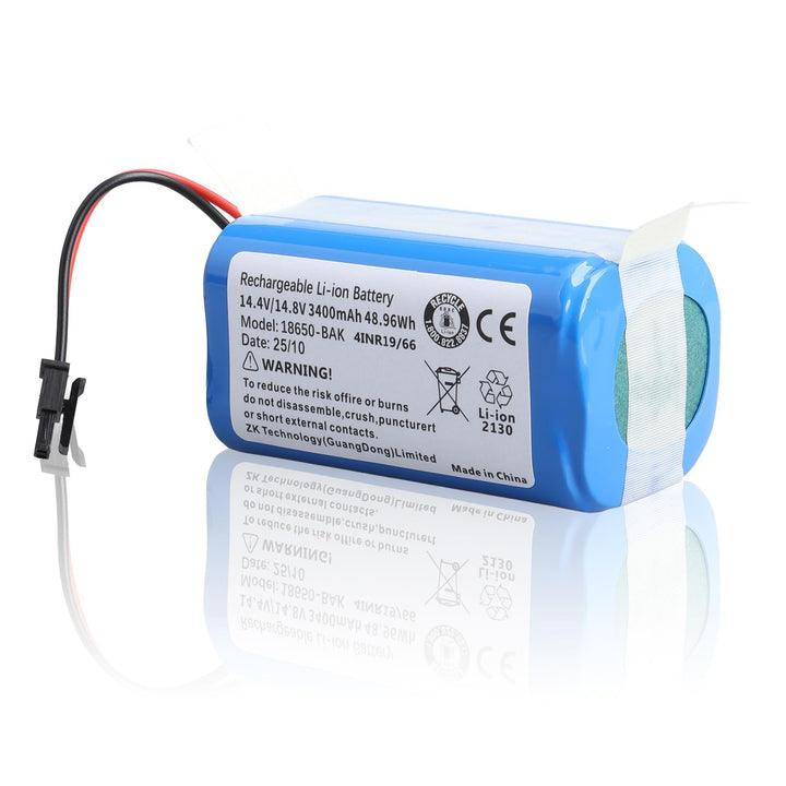 3400mAh ErsatzAkku Kompatibel mit Kyvol Cybovac L20 E20 E30 E31 Coredy R750 G800 G850 Robot Vacuum C