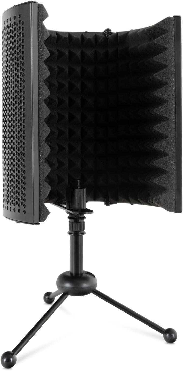 Pronomic MP-40 Micscreen-Tischstativ - Portabler Absorber und Diffusor - Ideal für Studio oder Podca