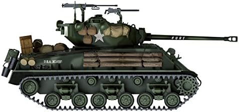 Italeri 510006529 - 1:35 M4A3E8 Sherman, Fury, Panzer, Schwarz, Mittel