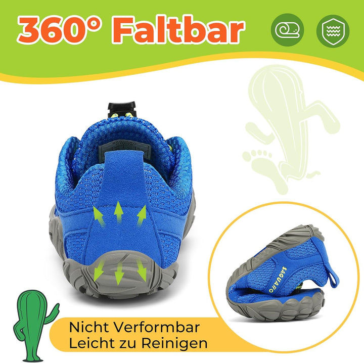 SAGUARO Barfussschuhe Kinder Barfussschuhe Schnell Trocknend Badeschuhe für Jungen Mädchen Gr.24-36