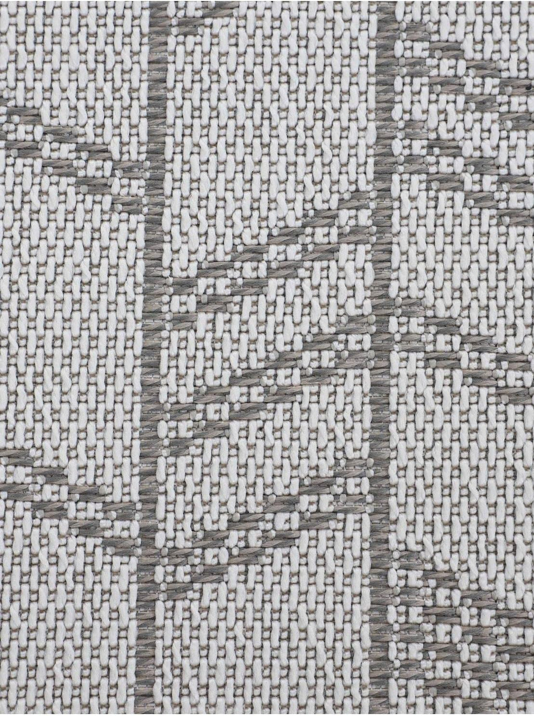 carpetfine In- und Outdoor Teppich Boho Rund Beige Flachgewebeteppich Ø 120 cm | Moderner Teppich We