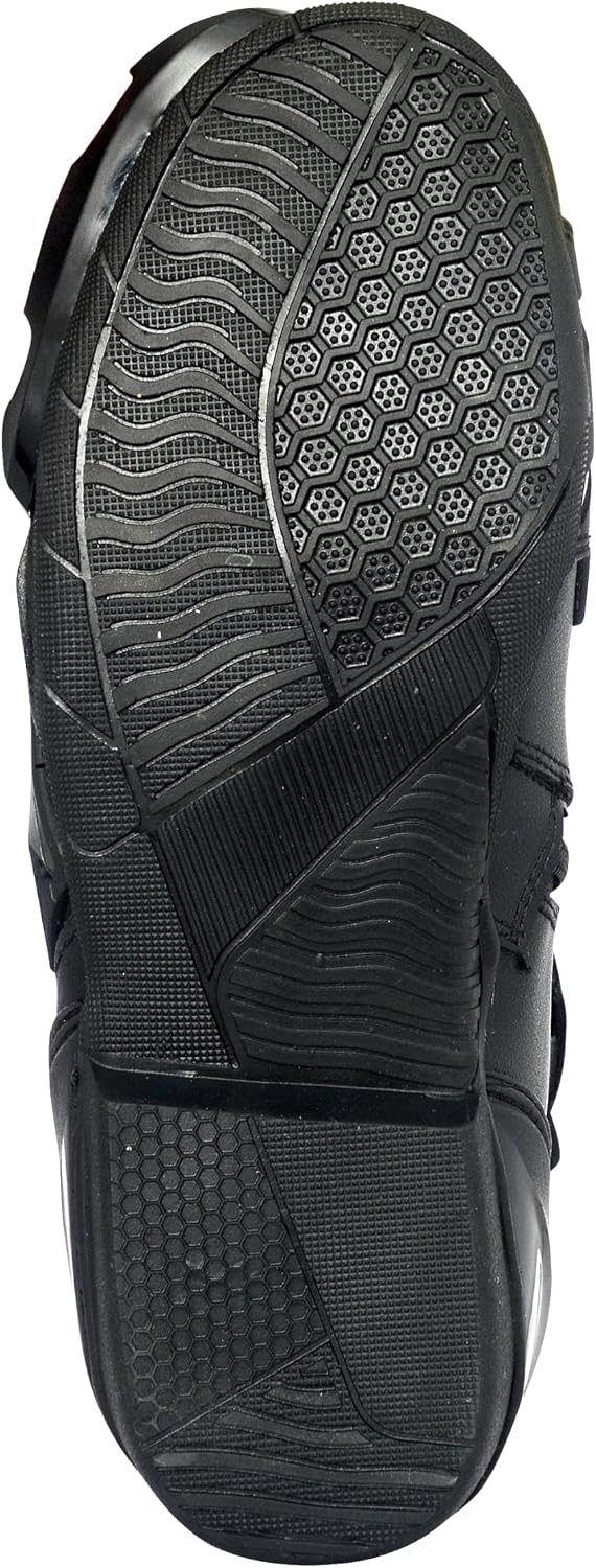 Bohmberg TX6 Herren Motorradstiefel, ergonomisch, Motorradschuhe aus stabilem Leder mit aufgesetzten