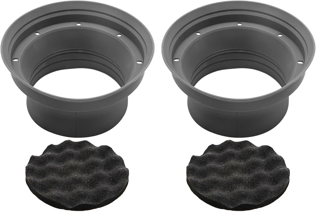 RECOIL SPB65 Faltbare Silikon 16,5 cm Auto Lautsprecher Baffle Kits mit Eierkiste Schaum für Schallq