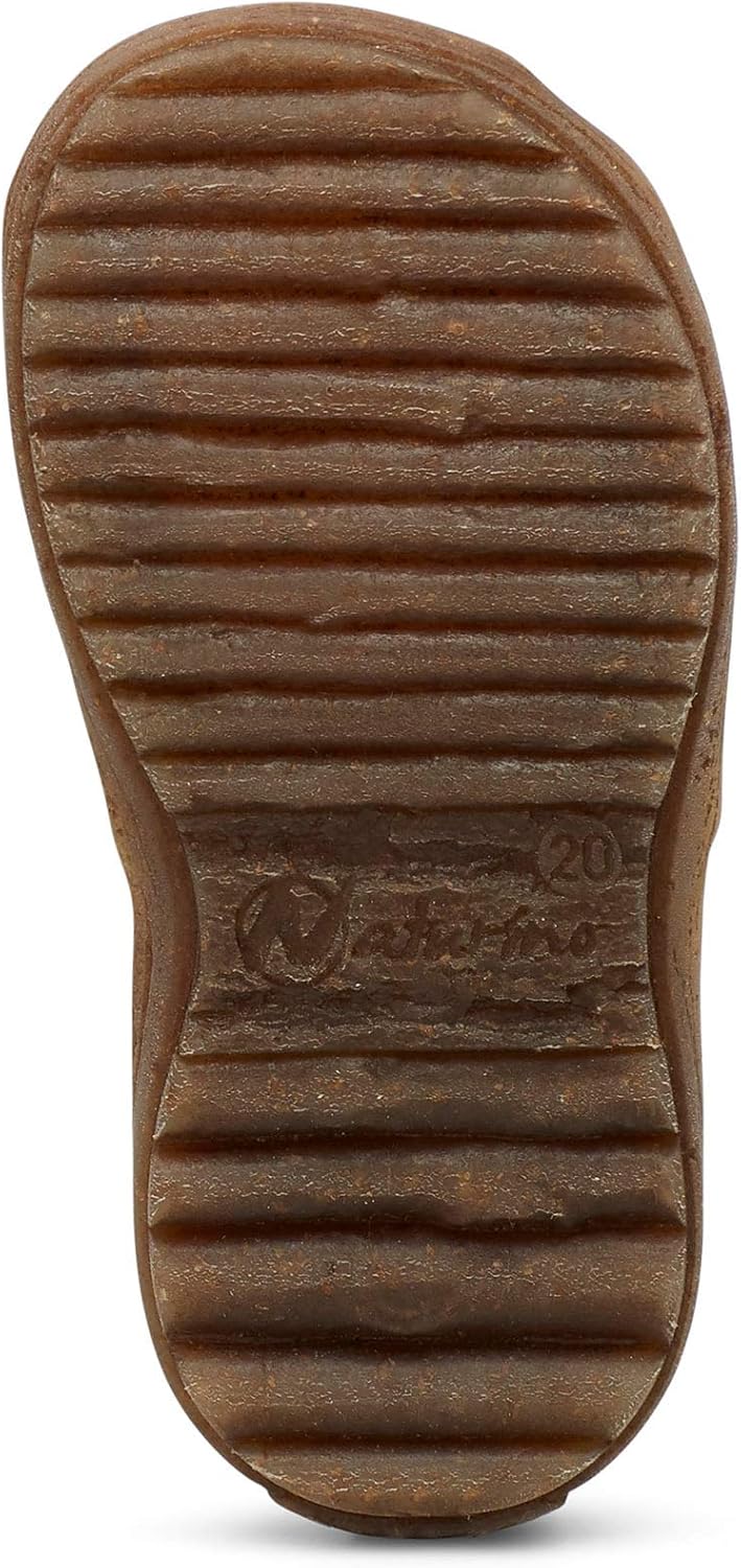 Naturino Halb geschlossene Sandalen aus Leder 20 EU Gelb Giallo 0g04, 20 EU Gelb Giallo 0g04