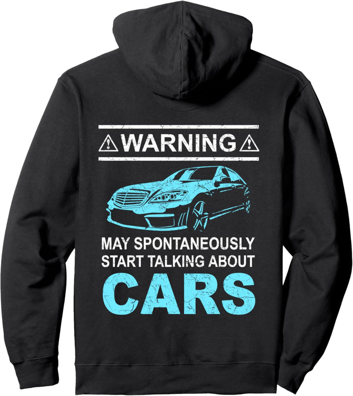 Funny Car Cars Engineer Mechanic Lovers-Men Teens Boys Pullover Hoodie