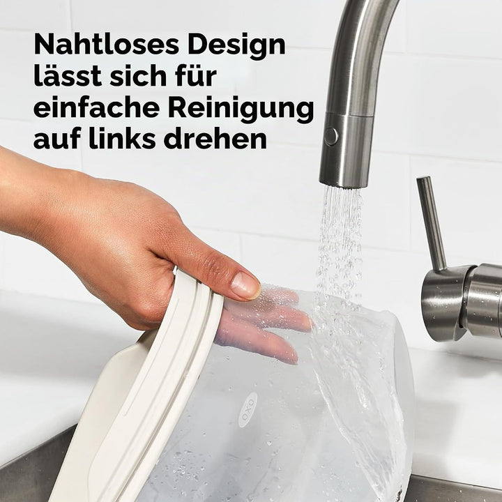 OXO Good Grips wiederverwendbarer Silikon-Beutel – Stand-Up Halbe Gallone (1,9 l) - Lagoon Lagoon St