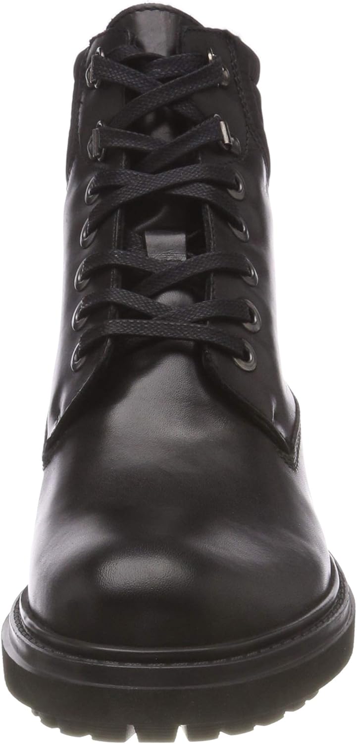 Geox Mädchen D Asheely Np ABX C Stiefeletten 37 EU Schwarz, 37 EU Schwarz