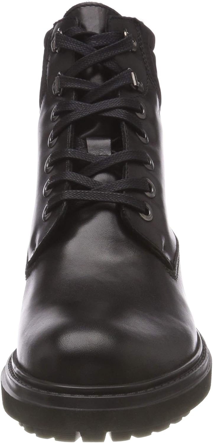 Geox Mädchen D Asheely Np ABX C Stiefeletten 36 EU Schwarz, 36 EU Schwarz