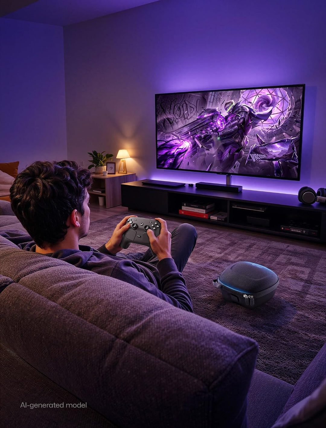 JSAUX Harte Tasche für Steam Controller 2 (2026) Schutzhülle mit Puck-Fach