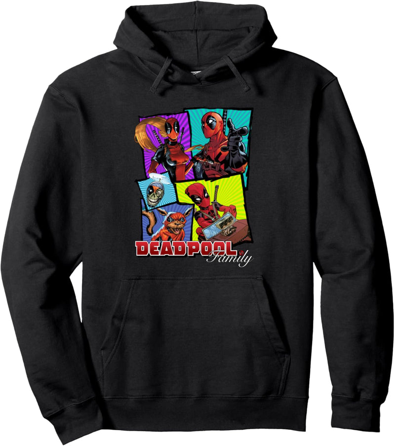 Marvel Deadpool Family Boxes Pullover Hoodie