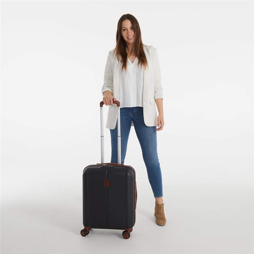 El Potro Ocuri Kofferset Grau 55/70 cms Hartschalen ABS TSA-Schloss 118L 4 Doppelräder Handgepäck Ko
